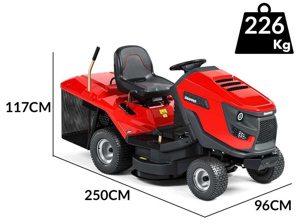 Snapper RPX92 - Tractor cortacésped - Briggs&Stratton 656cc - Recogedor - Imagen 4
