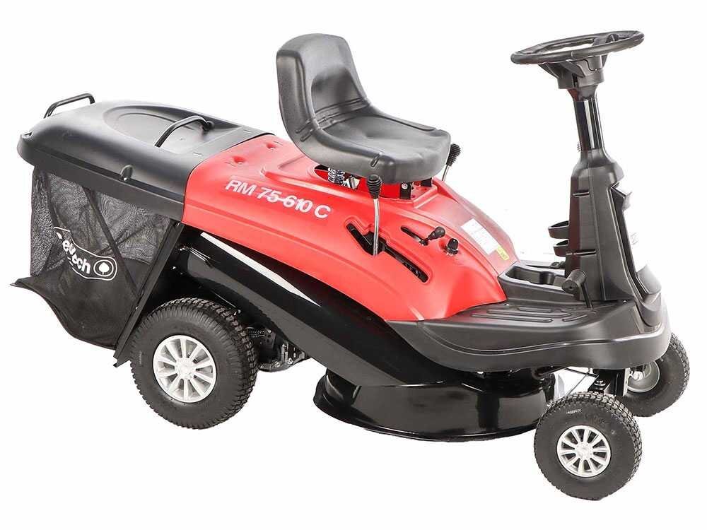 GeoTech RM 75-610 C - Tractor cortacésped minirider - Motor de 224cc - Imagen 5