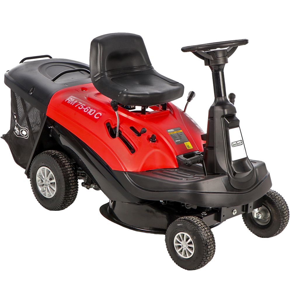 GeoTech RM 75-610 C - Tractor cortacésped minirider - Motor de 224cc
