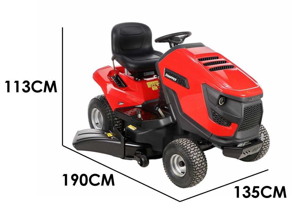 Snapper SPX107 - Tractor cortacésped - Briggs&Stratton 656cc - Salida lateral - Imagen 2
